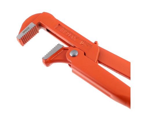 Трубный рычажный ключ ЕРМАК прямые губы, р-р 1 1/2" 655-011