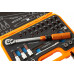 Набор торцевых головок и бит с динамометрическим ключом MAXPILER (31 шт, 1/4", 5-25 Нм) MTW-31-SET