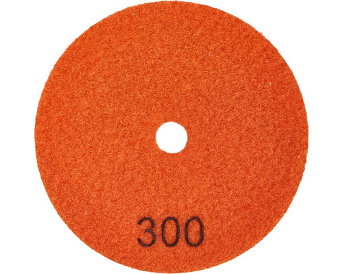 Алмазный гибкий шлифовальный круг ELITECH 100 мм P300 сухое шлифование 1820.160400