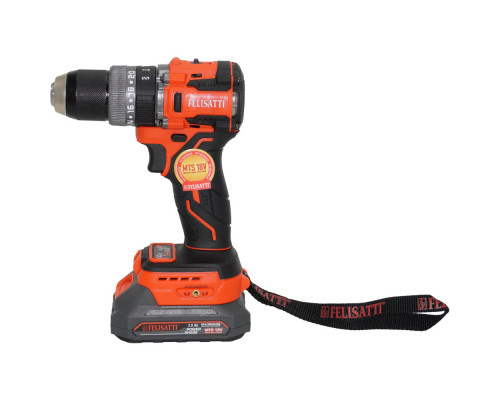 Аккумуляторная ударная дрель-шуруповерт FELISATTI FT1088