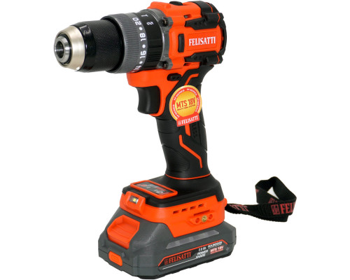Аккумуляторная ударная дрель-шуруповерт FELISATTI FT1088