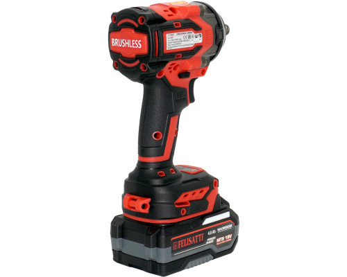 Гайковерт аккумуляторный FELISATTI FT15837