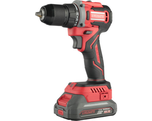 Аккумуляторная дрель-шуруповерт FELISATTI HD FT1610 18 V 2х2 Ah
