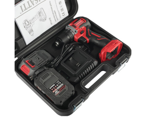 Аккумуляторная дрель-шуруповерт FELISATTI HD FT1610 18 V 2х2 Ah