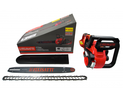Аккумуляторная цепная пила FELISATTI FT1164 Аккумуляторная цепная пила FELISATTI FT1164