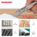 Нож складной металлический WORKPRO WP211001