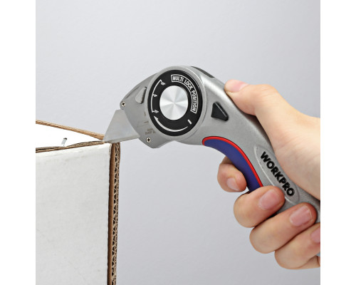 Нож складной алюминиевый WORKPRO WP211013