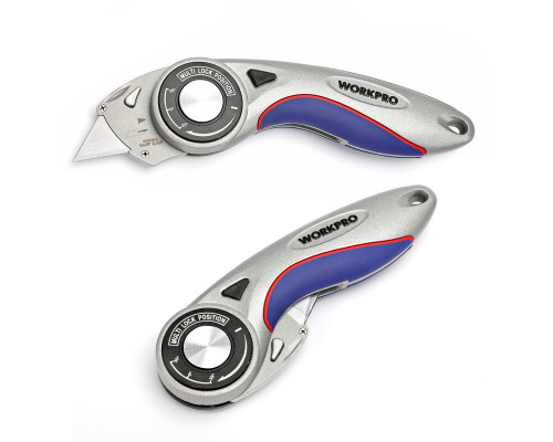 Нож складной алюминиевый WORKPRO WP211013