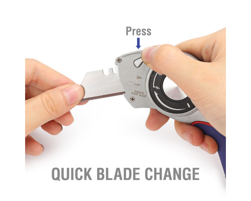 Нож складной алюминиевый WORKPRO WP211013