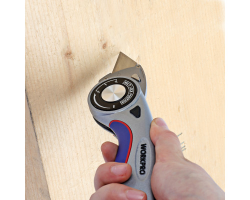 Нож складной алюминиевый WORKPRO WP211013