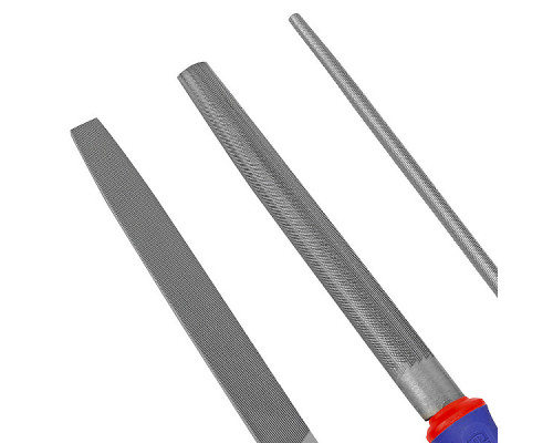 Набор напильников WORKPRO 200 мм, 3 шт. WP201702