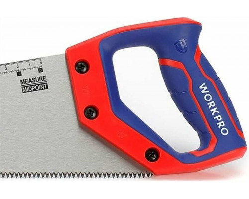 Ножовка по дереву WORKPRO 400 мм, SK5, 7TPI WP215005