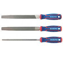 Набор напильников по дереву WORKPRO 200 мм, 3 шт. WP201703