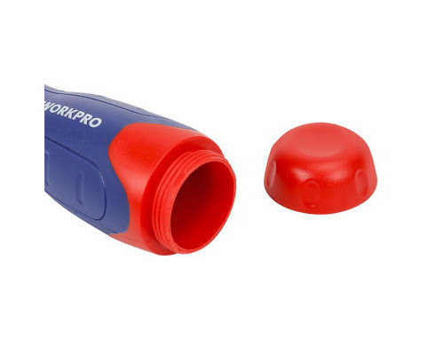 Отвертка под биты WORKPRO 14 в 1, храповый механизм WP200524