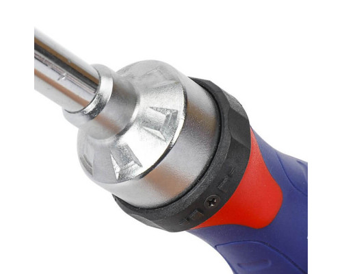 Отвертка под биты WORKPRO 14 в 1, храповый механизм WP200524