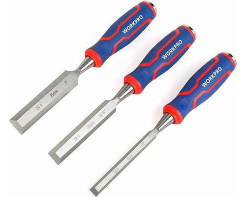 Набор стамесок-долот WORKPRO 3шт. WP201301