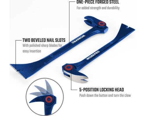 Набор монтировок с поворотной 5-ти позиционной головой (2 шт) WP245005