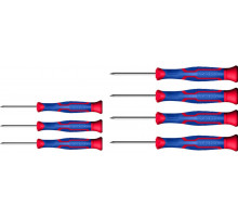 Набор прецизионных отверток WORKPRO CR-V, крест+шлиц, 7 шт. WP200509