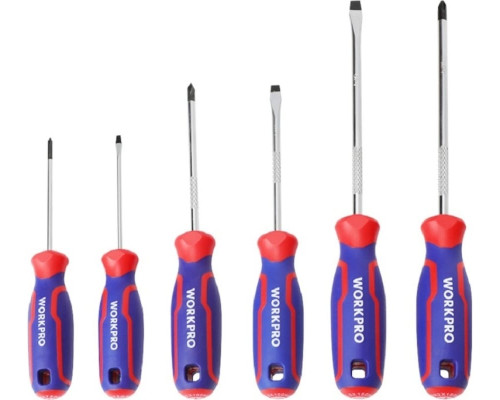 Набор отверток WORKPRO CR-V 6 шт. WP200504