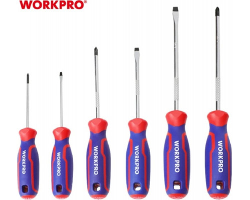 Набор отверток WORKPRO CR-V 6 шт. WP200504