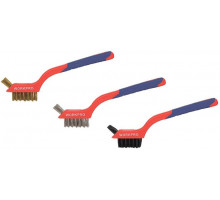 Набор корщеток WORKPRO нержавеющая сталь, медь, нейлон, 3 шт. WP253005