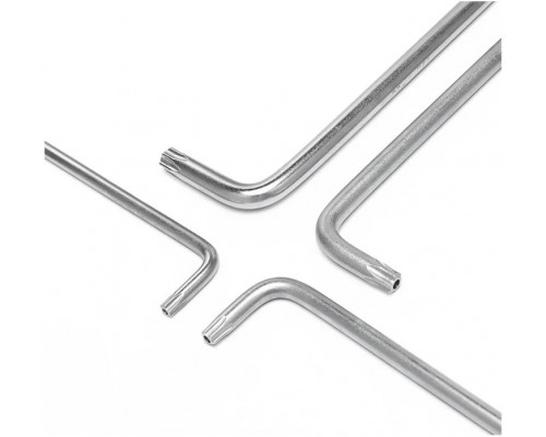 Набор Г-образных ключей WORKPRO 9 шт TORX с отверстием WP222002