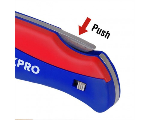 Быстросменный складной нож WORKPRO WP211006
