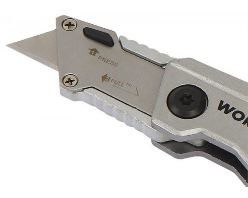 Нож складной алюминиевый WORKPRO мини WP211010