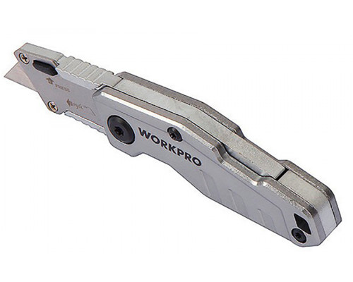 Нож складной алюминиевый WORKPRO мини WP211010