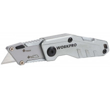 Нож складной алюминиевый WORKPRO мини WP211010