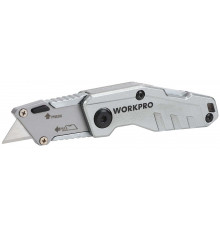 Нож складной алюминиевый WORKPRO мини WP211010