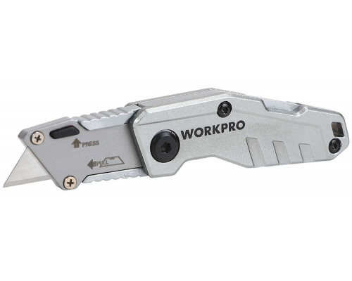 Нож складной алюминиевый WORKPRO мини WP211010