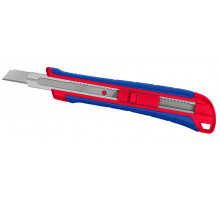 Нож с автофиксацией WORKPRO 9 мм, SK5, + 3 лезвия WP212008