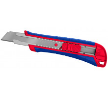 Нож с автофиксацией WORKPRO 18 мм, SK5, + 3 лезвия WP212009