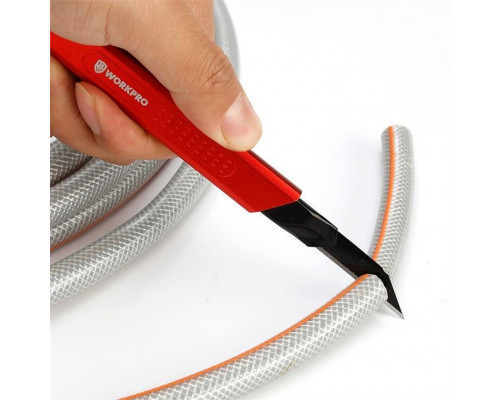 Нож для графических работ WORKPRO с отламывающимися лезвиями 30 град. 9мм WP212012