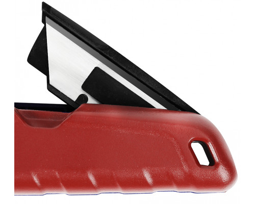 Нож строительный алюминиевый WORKPRO красный WP213009