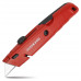 Нож строительный алюминиевый WORKPRO красный WP213009