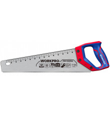 Ножовка по дереву WORKPRO 500 мм, SK5, 7TPI WP215007