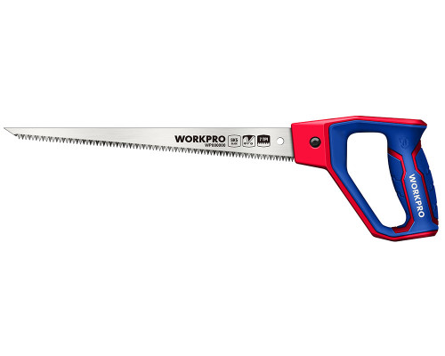Выкружная ножовка WORKPRO 300 мм, сталь 65Mn WP215018