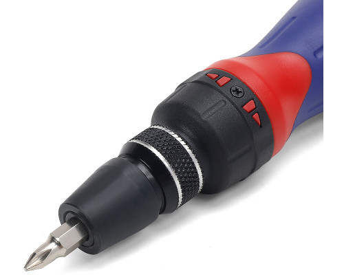 Набор отвертка с битами 10-В-1 WORKPRO с храповым механизмом WP221059