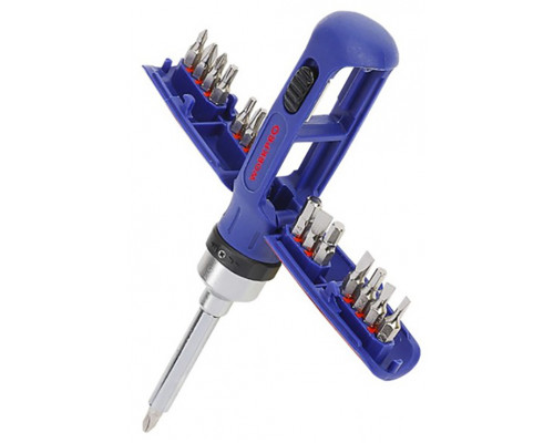 Набор: отвертка с битами WORKPRO 14 шт WP221061