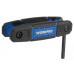 Набор шестигранных метрических ключей WORKPRO 8 шт. складной WP222028