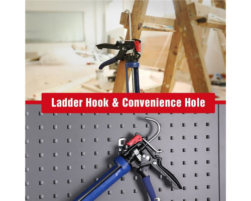 Пистолет для герметика для тяжелых работ WORKPRO 230 мм WP224001