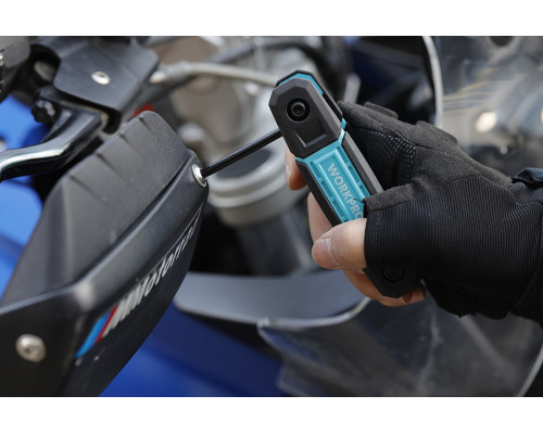 Набор шестигранных ключей WORKPRO TORX, складной, 8 шт. WP222030