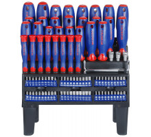 Набор отверток и бит WORKPRO 100 шт. с подставкой PRO WP200507