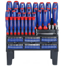 Набор отверток и бит WORKPRO 100 шт. с подставкой PRO WP200507
