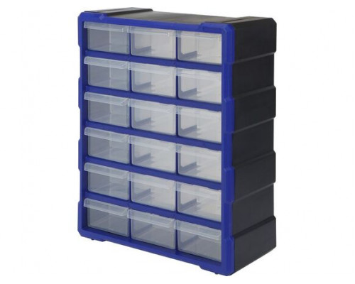 Органайзер WORKPRO 475х380х160 мм пластиковый 18 выдвижных ящичков WP283011