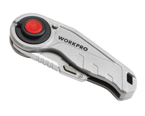 Нож складной, с подсветкой WORKPRO WP211009