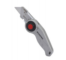 Нож складной, с подсветкой WORKPRO WP211009