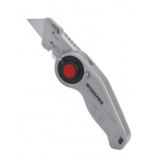 Нож складной, с подсветкой WORKPRO WP211009